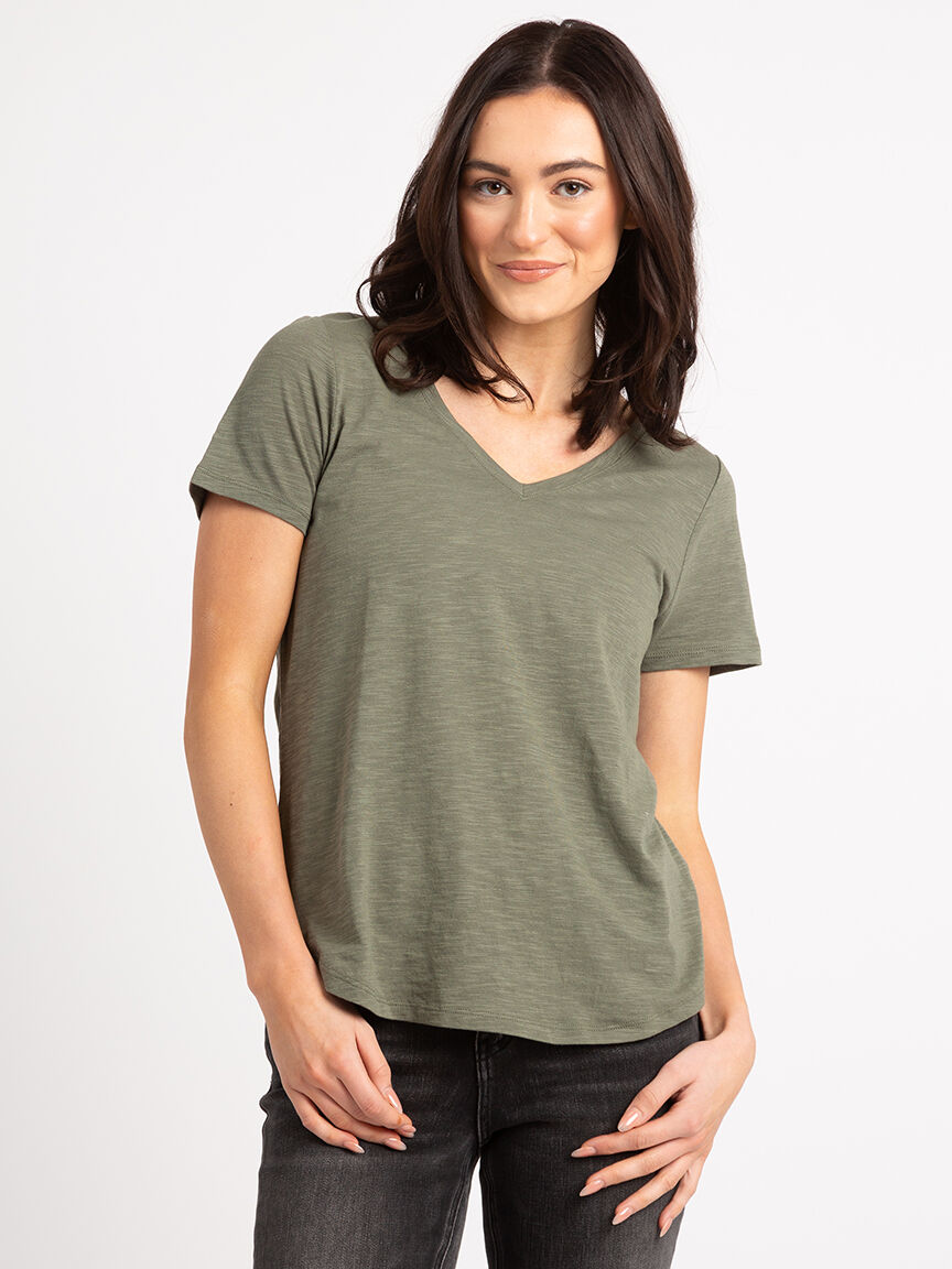 elena v-neck t-shirt Image 1