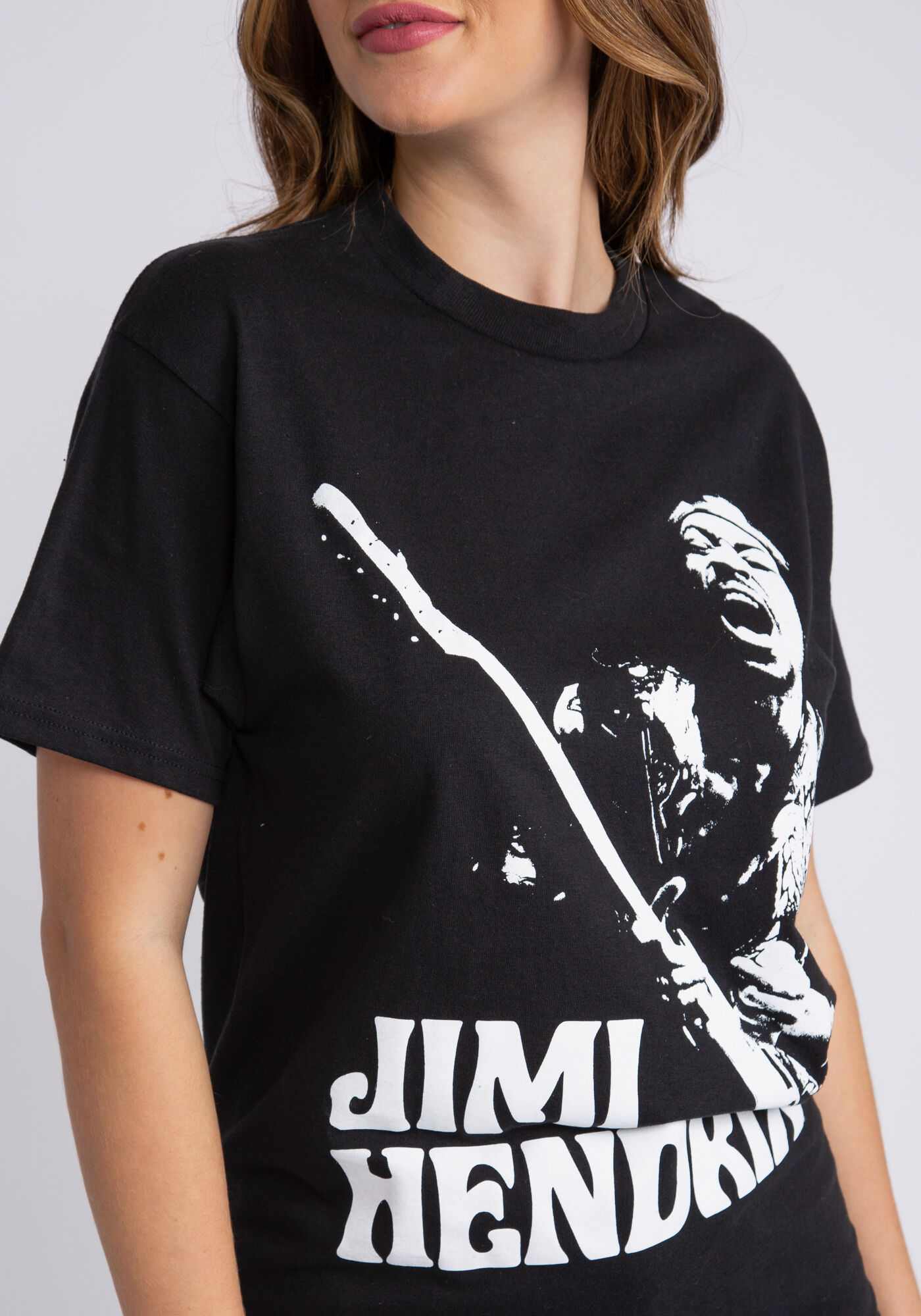 jimi hendrix playing guitar t-shirt Image 5