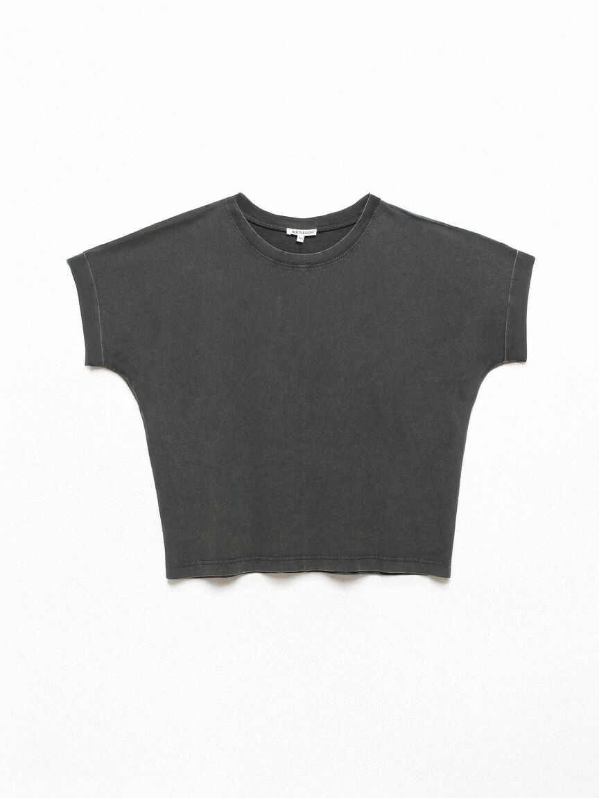 jolie crew neck washed tee Image 1