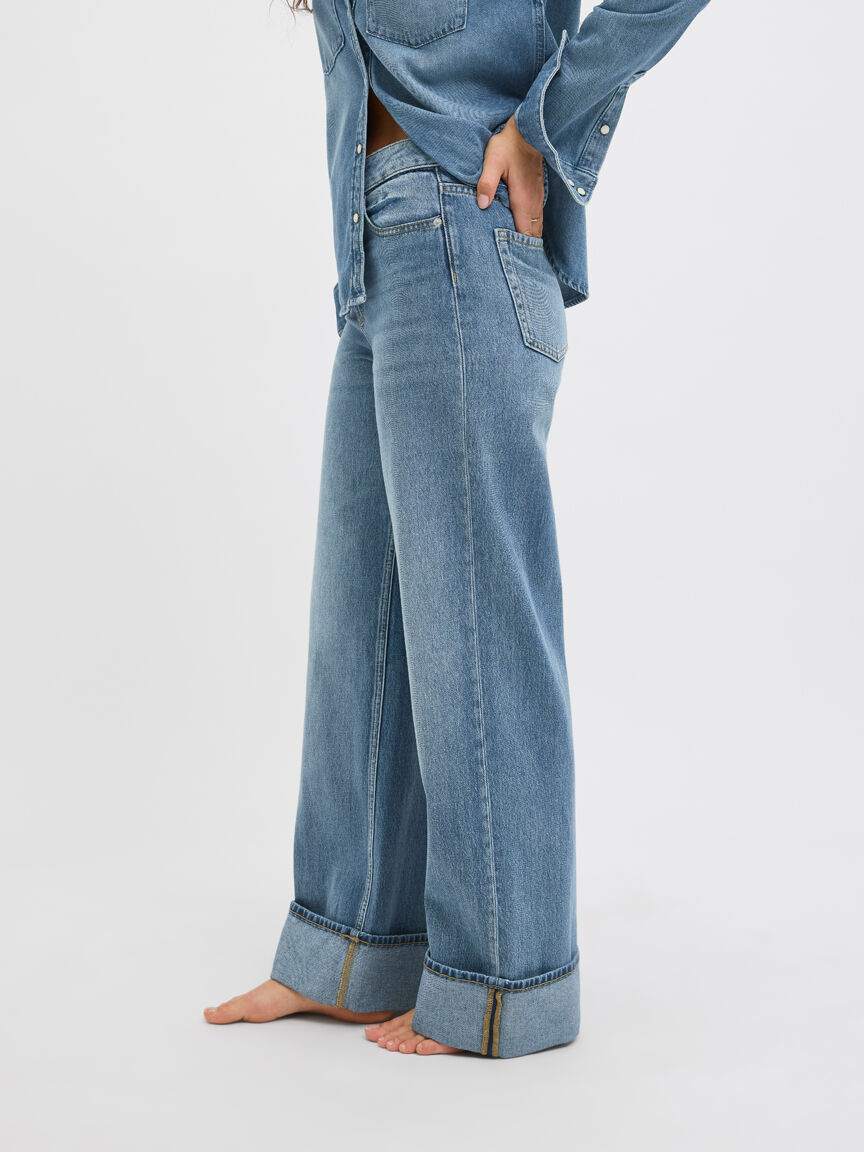 tokyo wide leg jean medium authentic