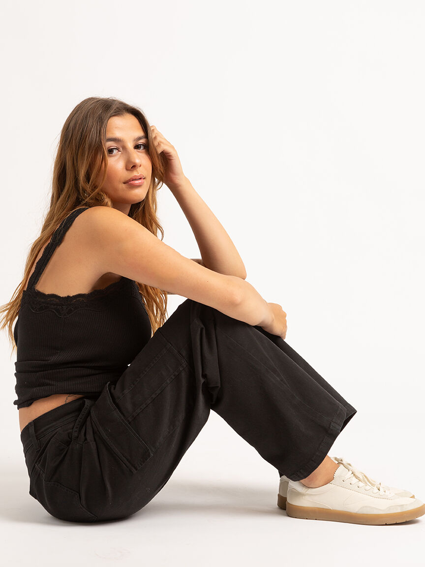 kara high rise wide leg cargo Image 1