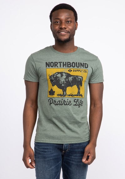 prairie bison t-shirt Image 2