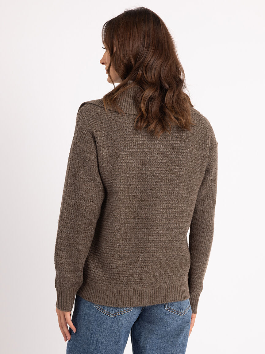 tawny johnny collar sweater Image 3