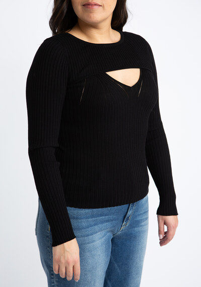 marion cut out sweater Image 5