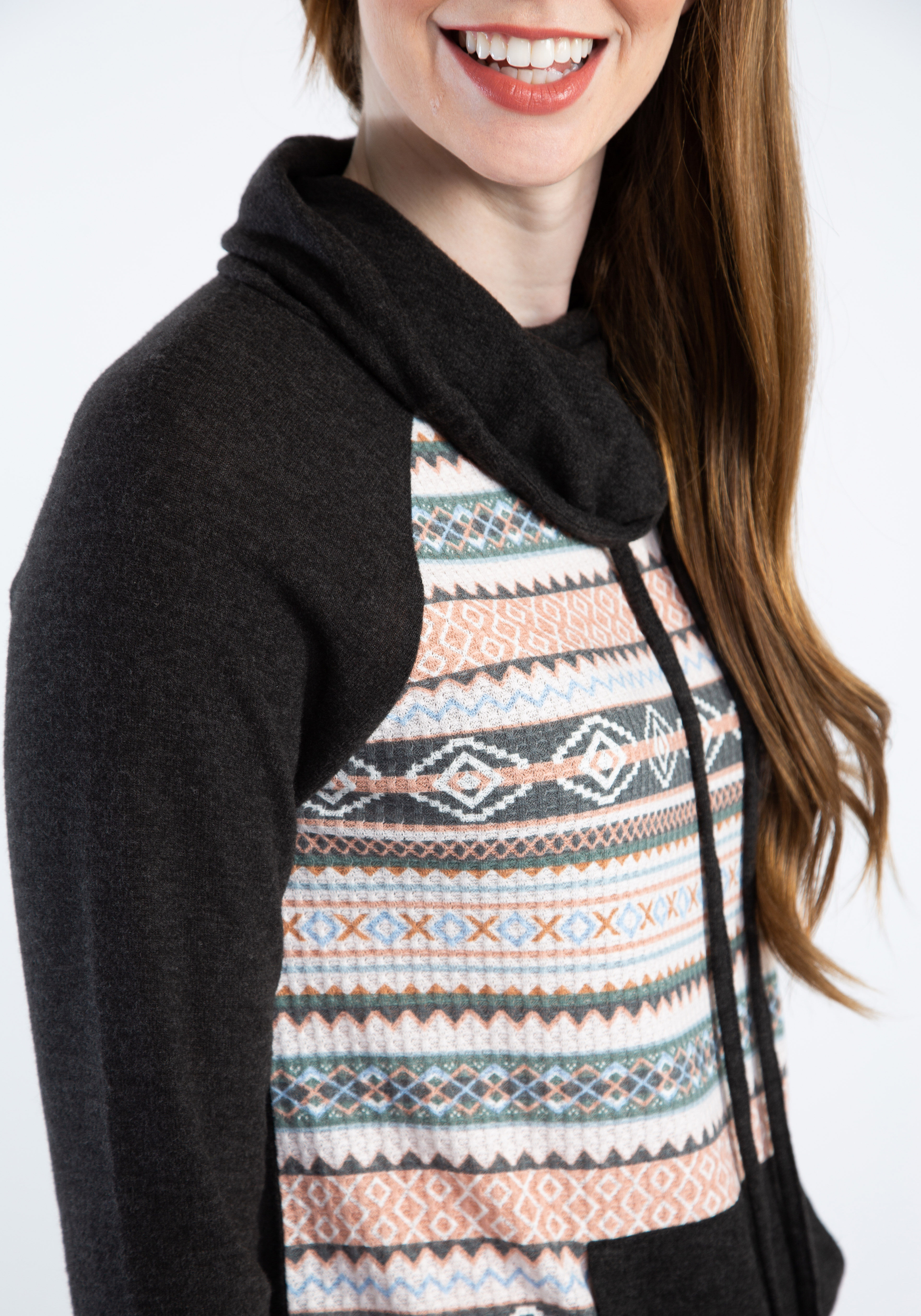 cammi cowl neck long sleeve Image 4