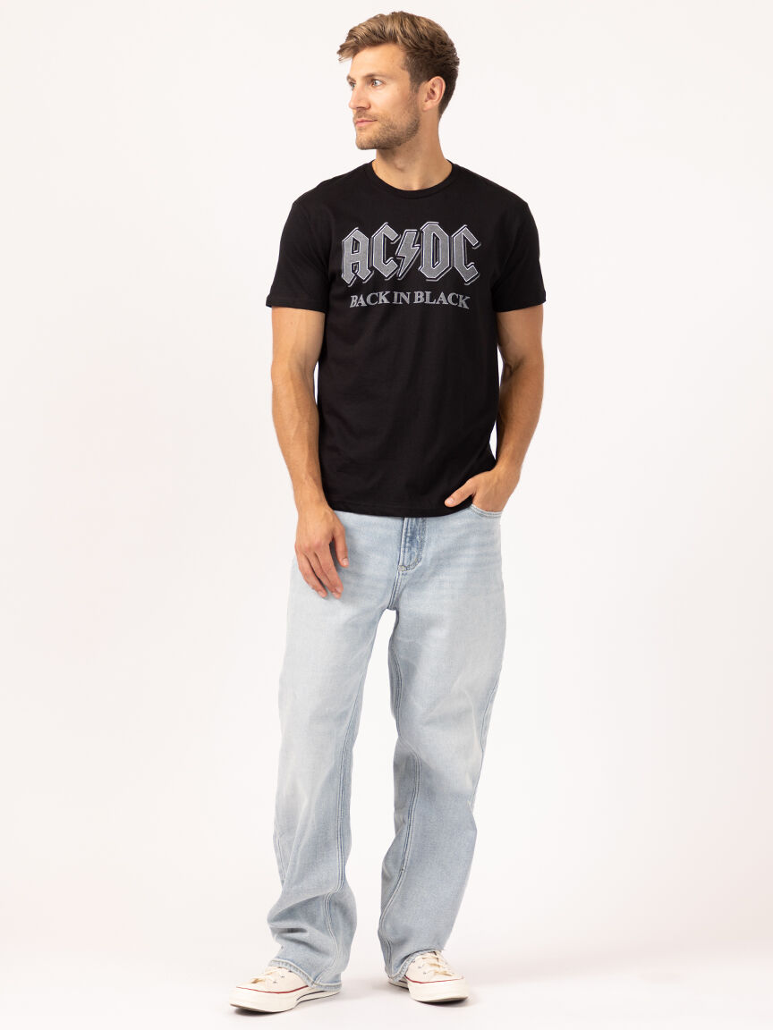 unisex acdc graphic tee Image 2