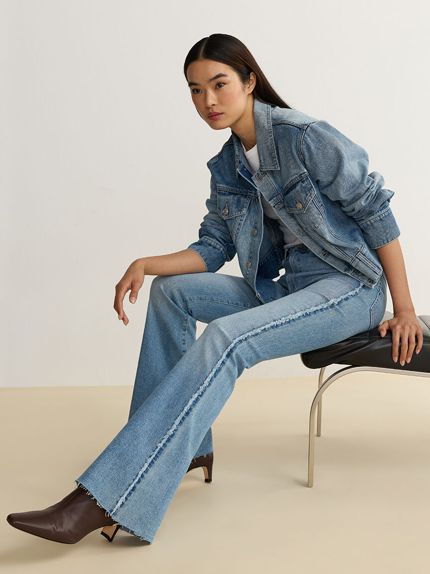 KPB cropped denim jacket