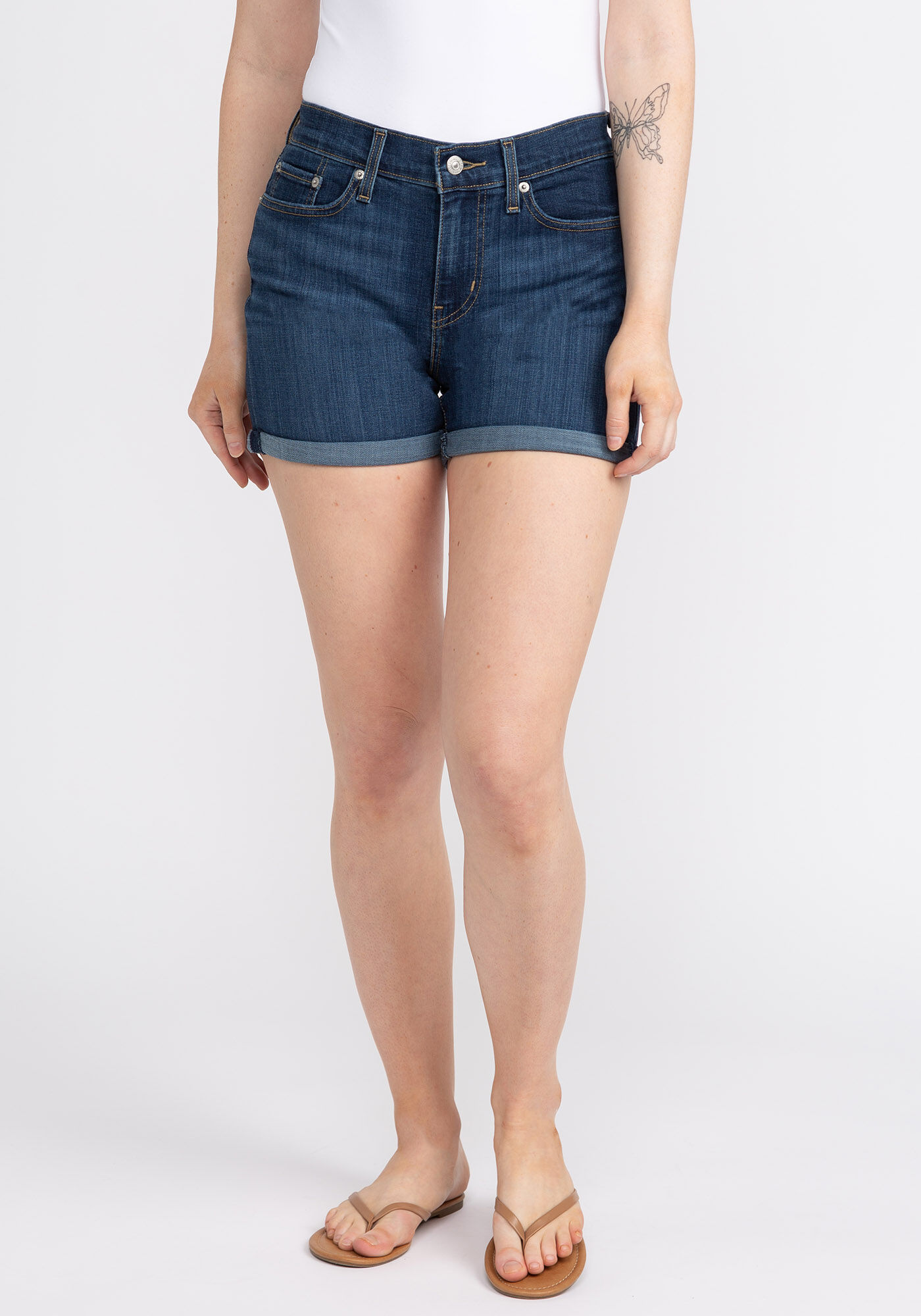 mid length shorts Image 1