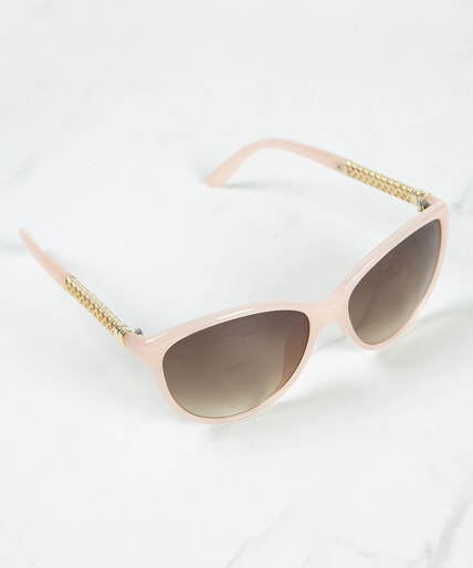 pink frame sunglasses Image 1