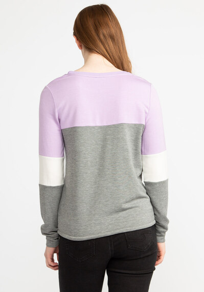 laurie color block sweatshirt Image 2