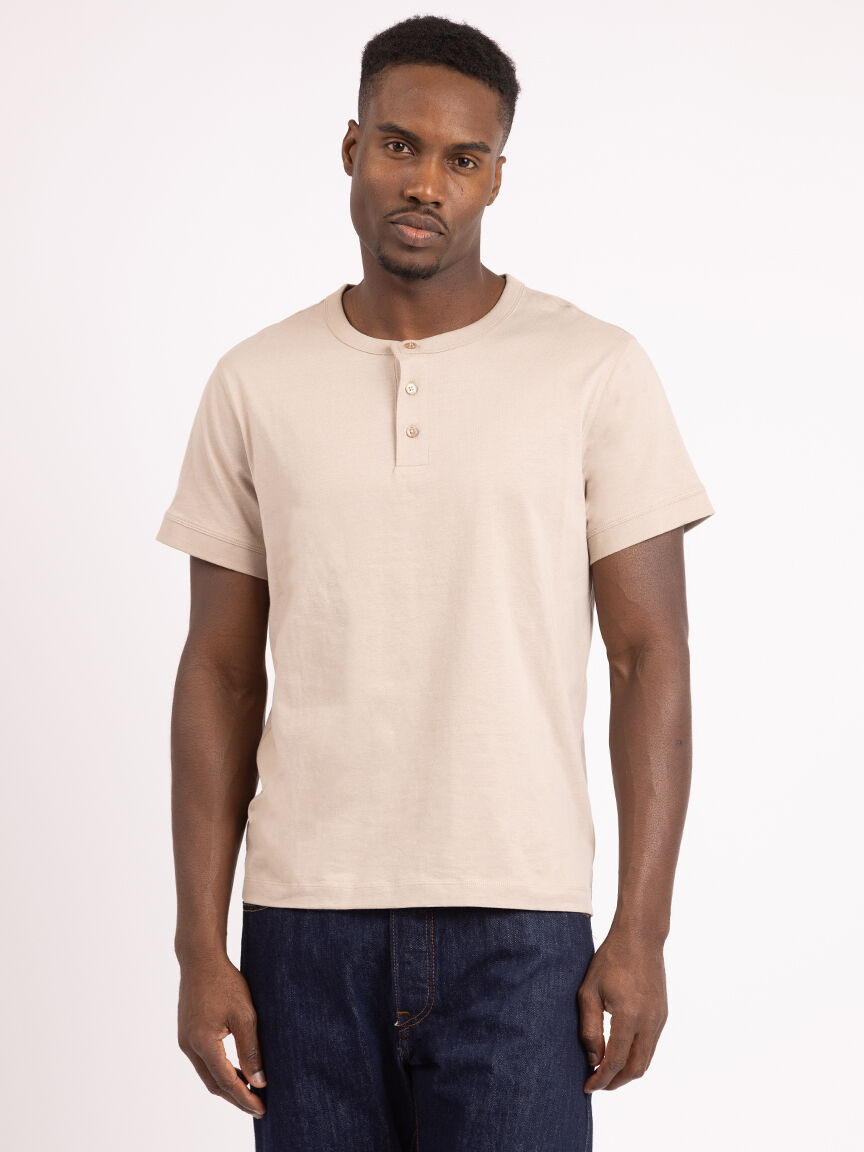jeremy 3 button henley