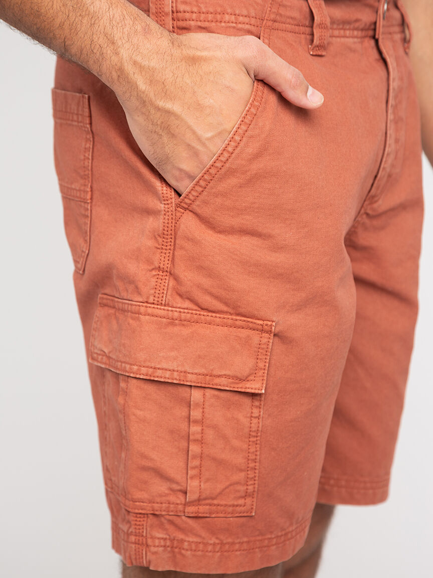 tom canvas cargo short &ndash; 9&rdquo; inseam Image 5