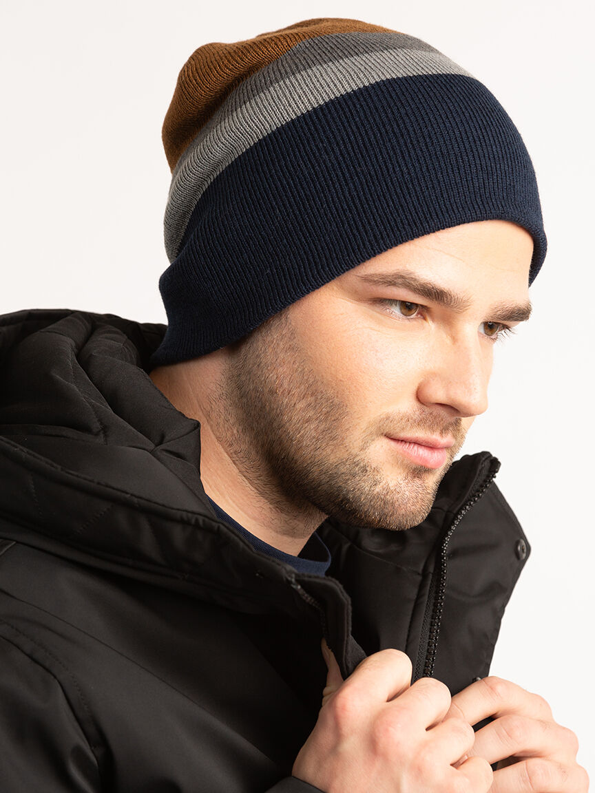 Color block beanie Image 2
