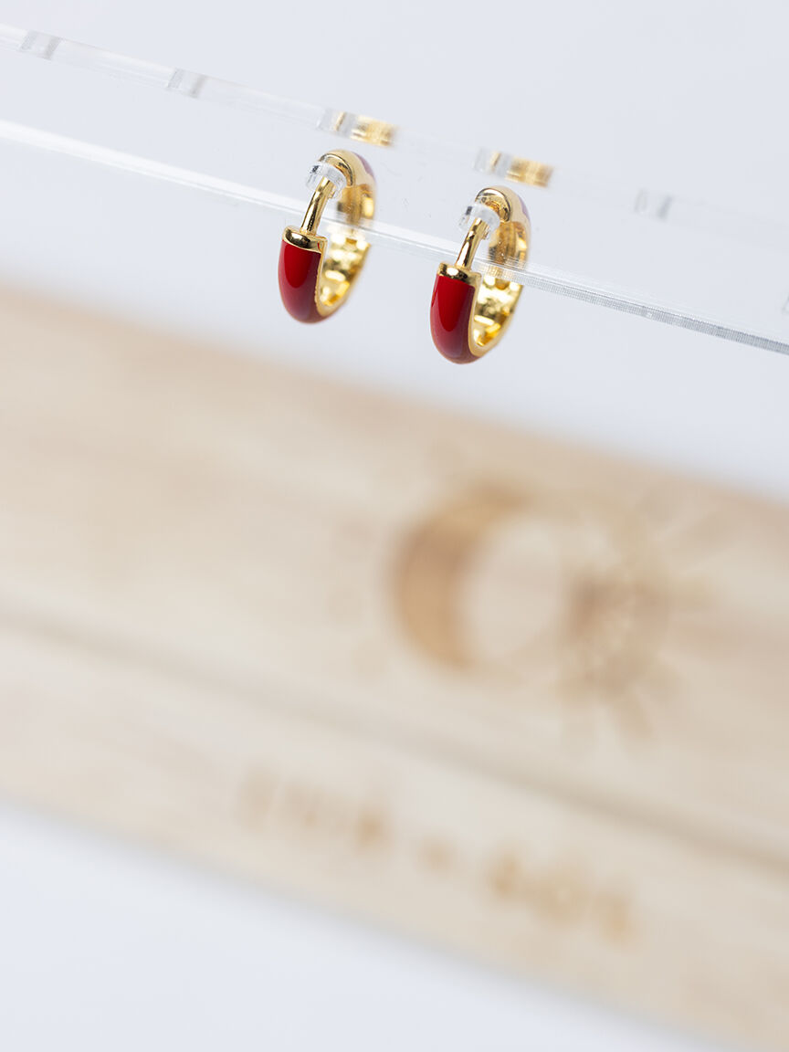 candy huggie earrings sleighhh Image 3