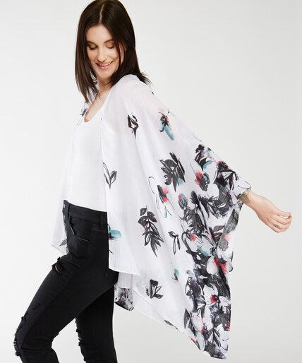 floral print kimono Image 3