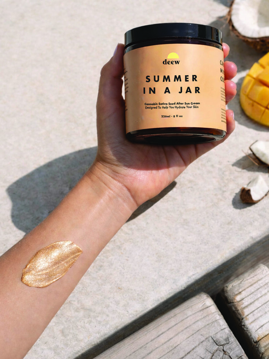 summer in a jar body cream
