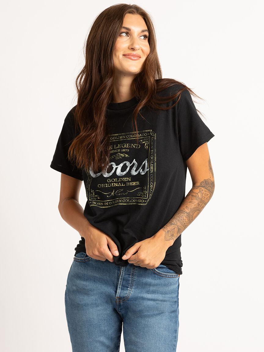 golden vintage t-shirt Image 2