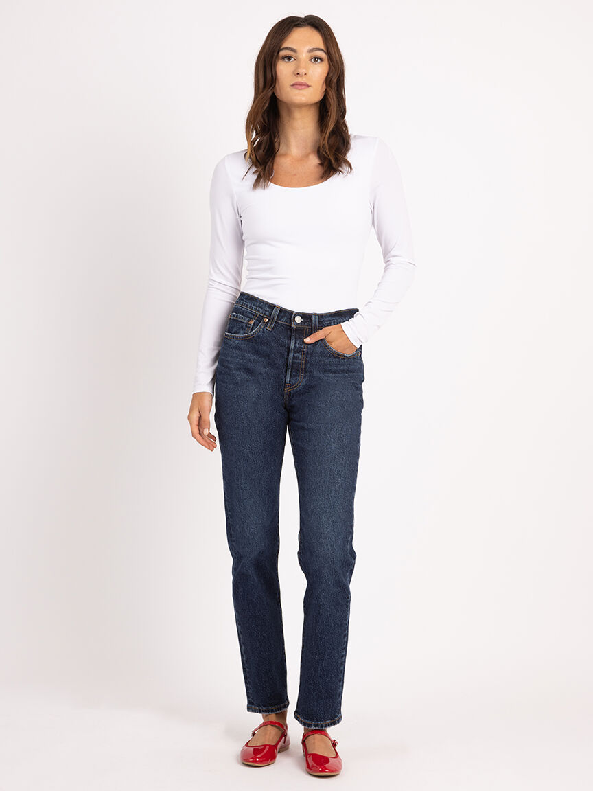 501 straight leg jean dark authentic Image 1