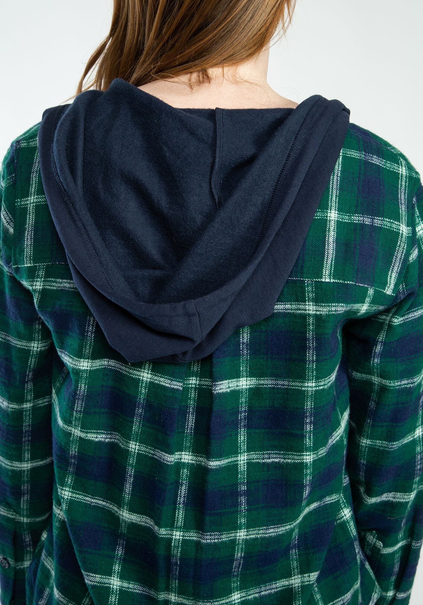 peyton hooded flannel  Image 6