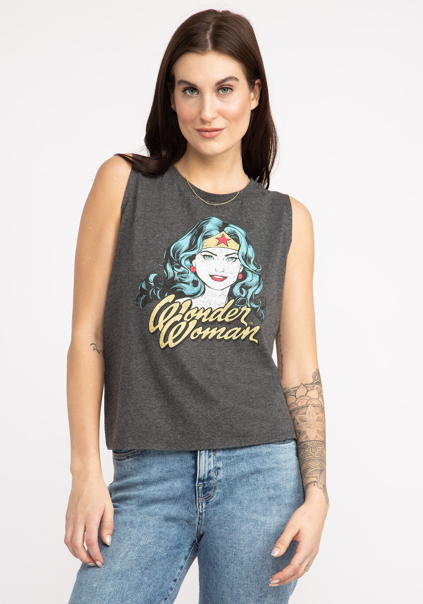 wonder woman muscle tank top Image 1