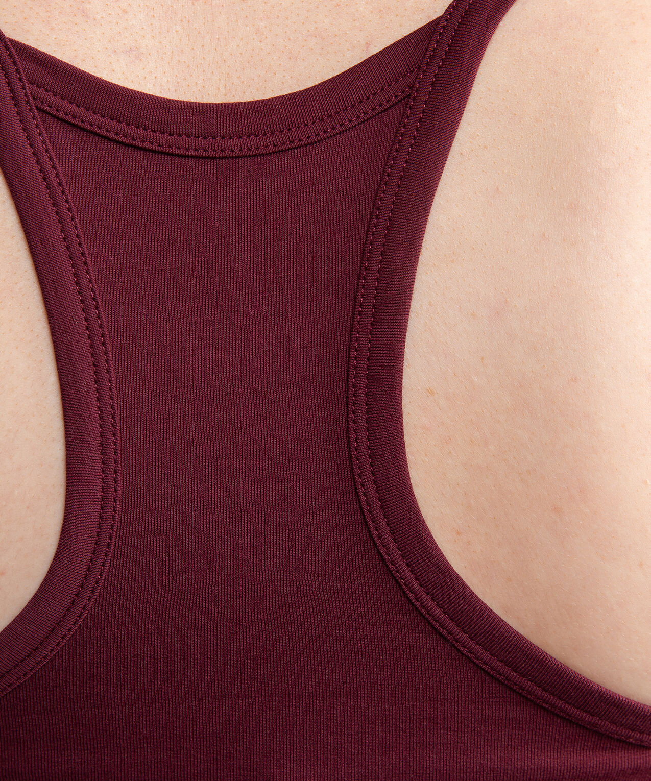 scoop neck ruched side tank ally Image 5