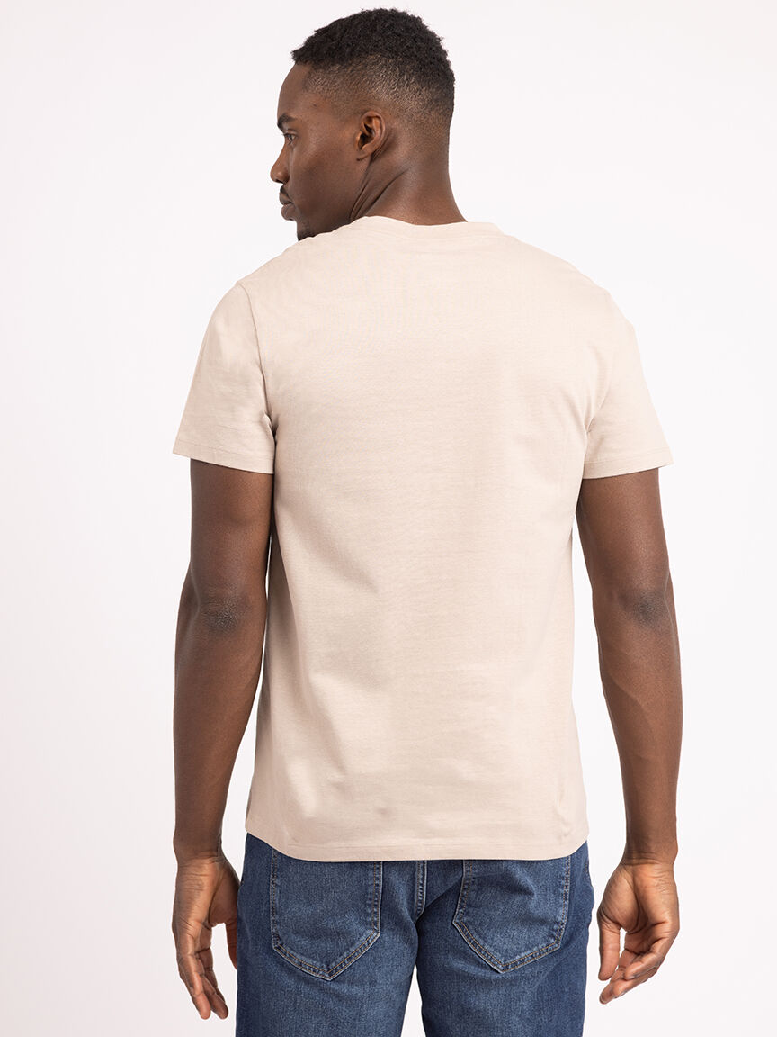 miles v neck basic tee Image 3