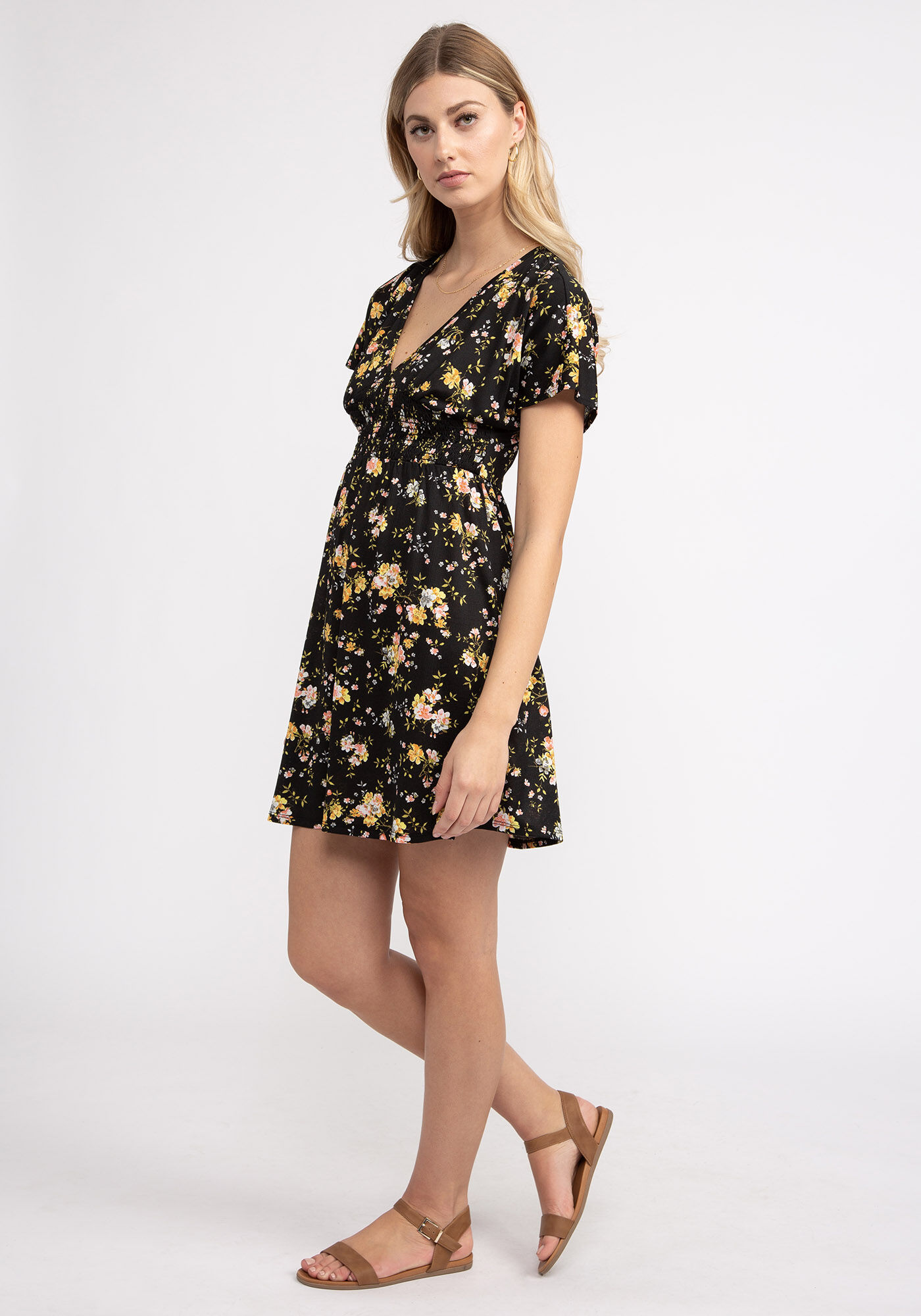 Amilie smocked waist sundress Image 5