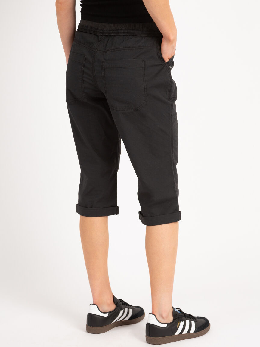 joyce ripstop mid rise capri Bootlegger 2000007294