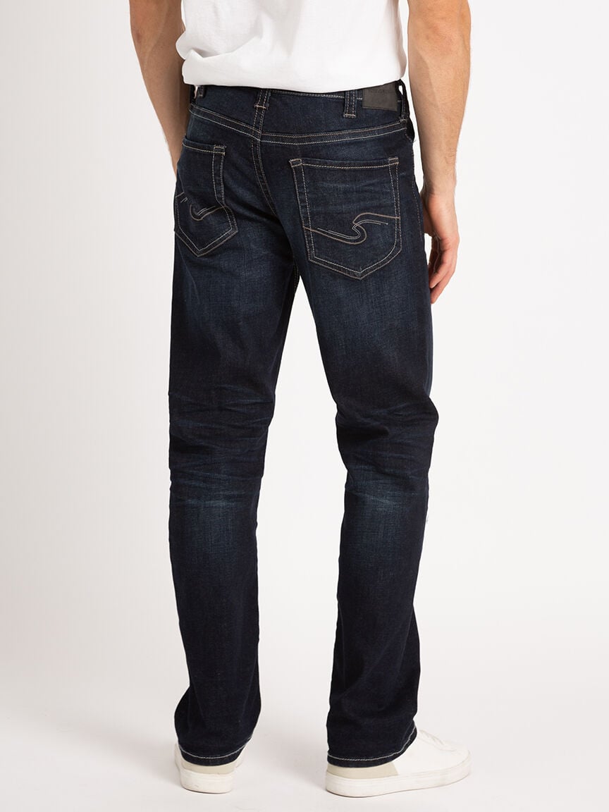 grayson straight leg jeans SILVER