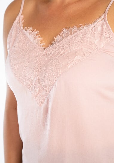 odette lace neck satin cami odette lace neck satin cami