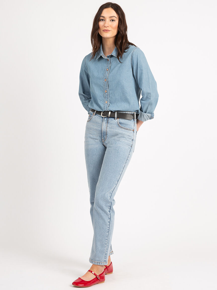 charla denim shirt Image 5