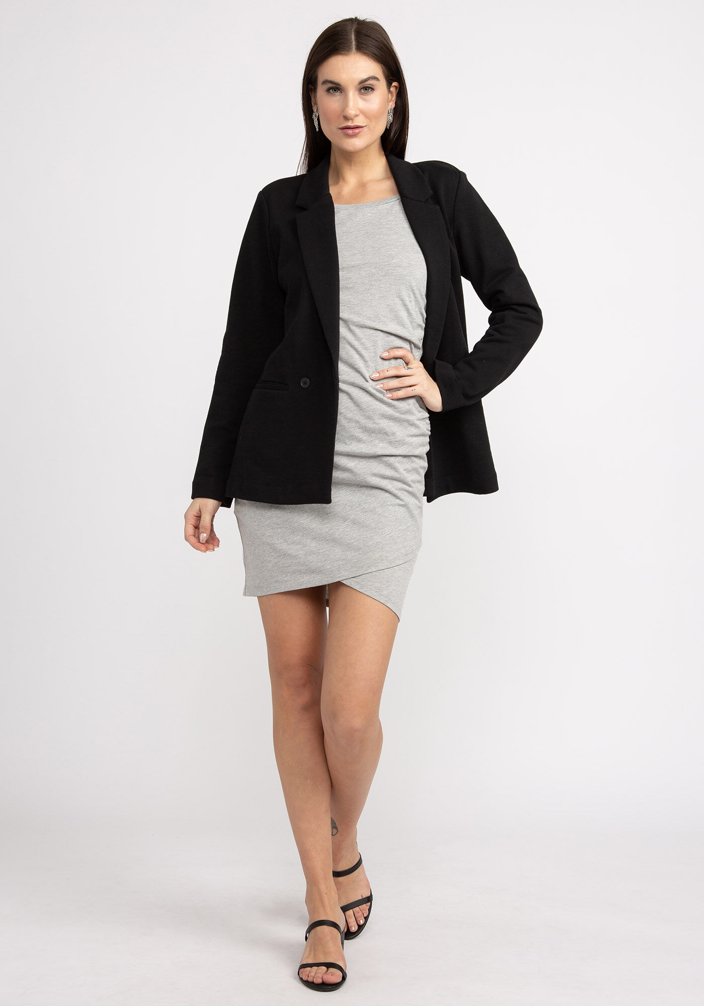 roxanna scoop neck short dress Image 5