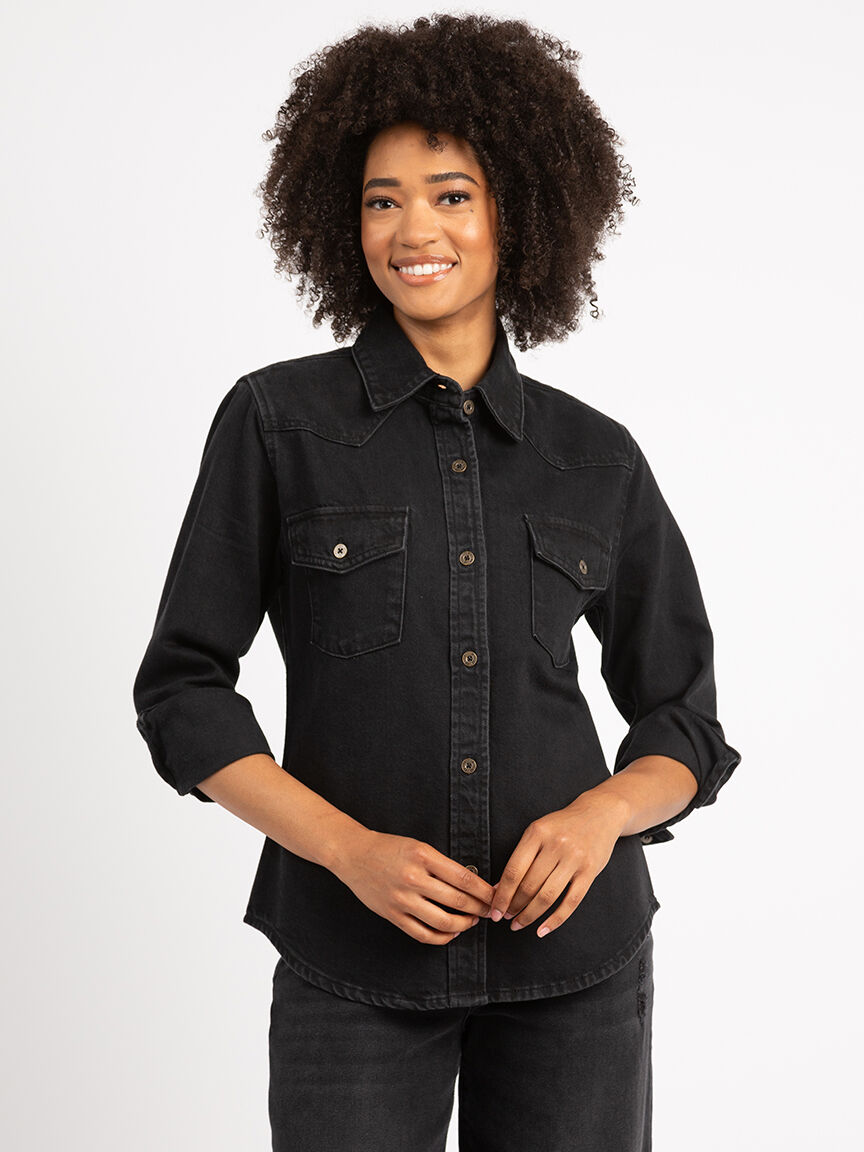 lainey denim shirt Image 1