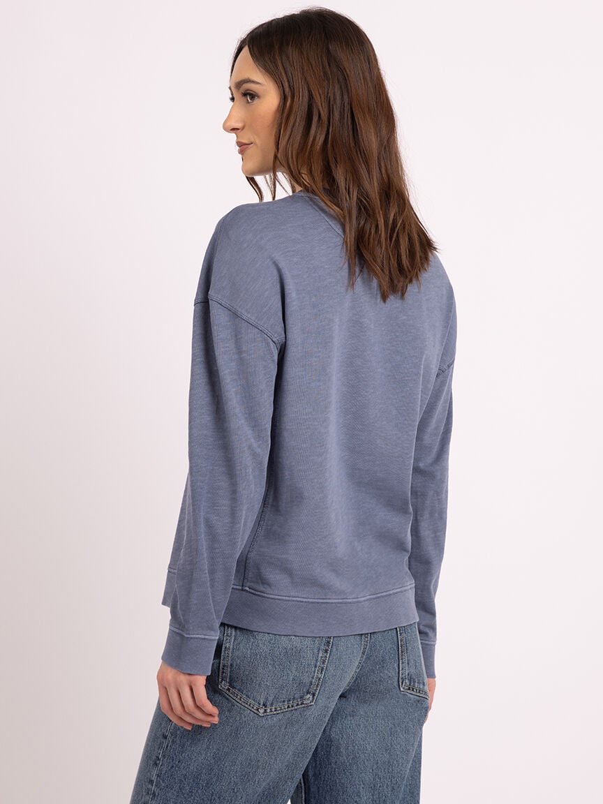 joni crew neck top Image 3