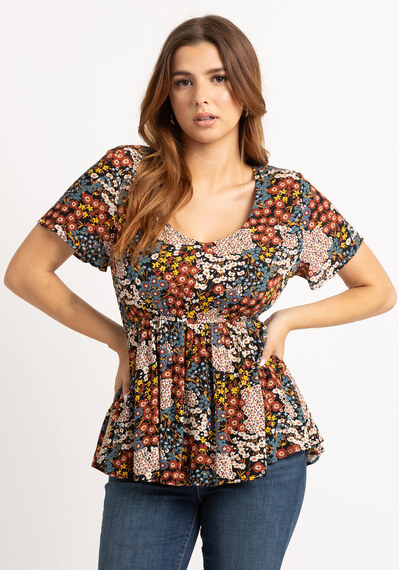camila short sleeve blouse Image 2