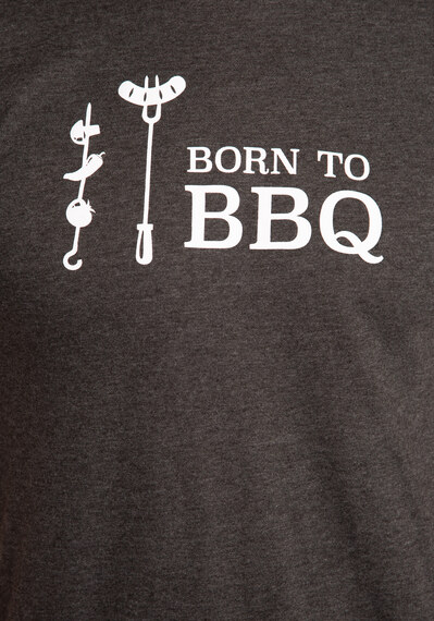 born to grill graphic t-shirt Image 4