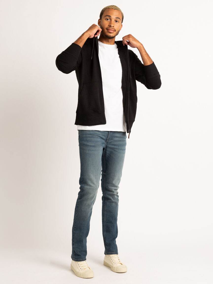 zip front hoodie Image 3