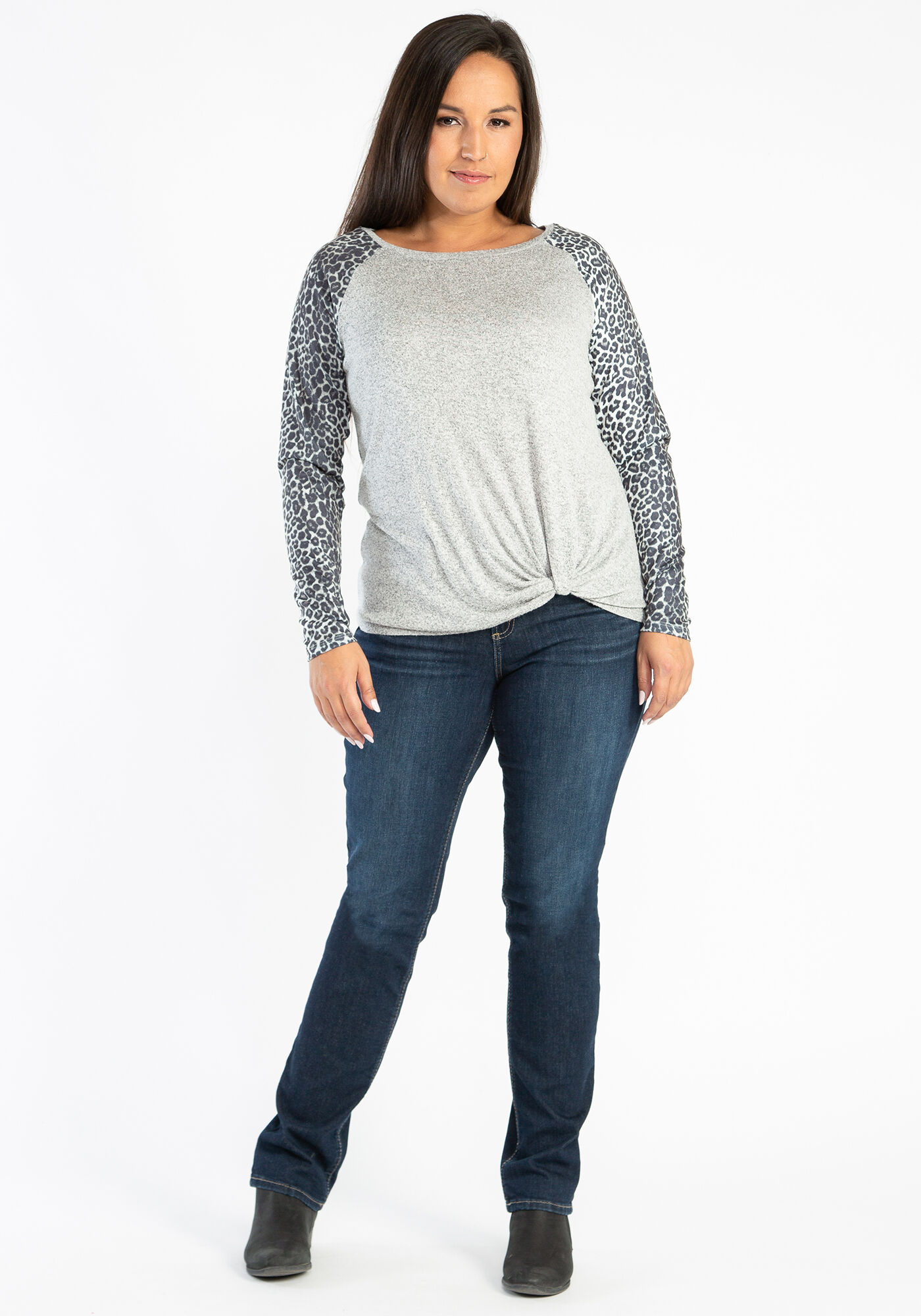 raven long sleeve scoop neck  Image 3