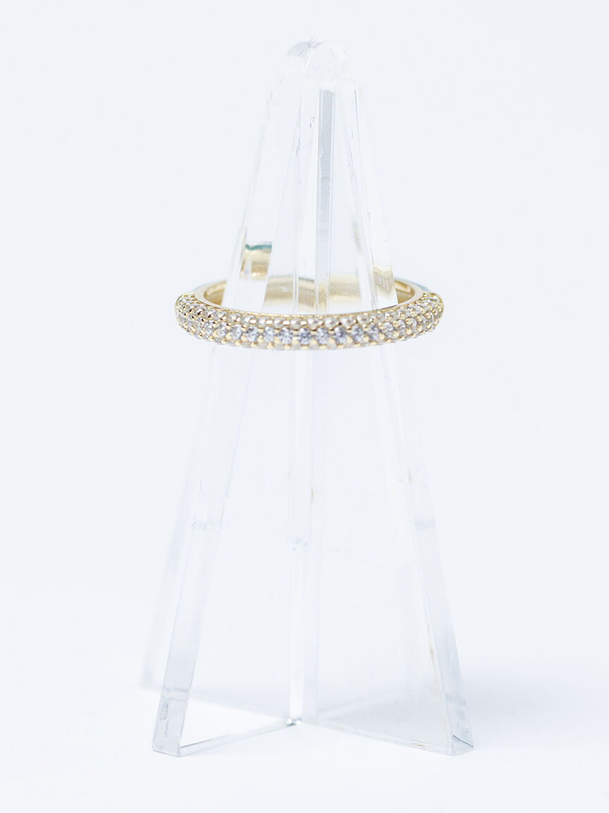 candy enamel ring forest green