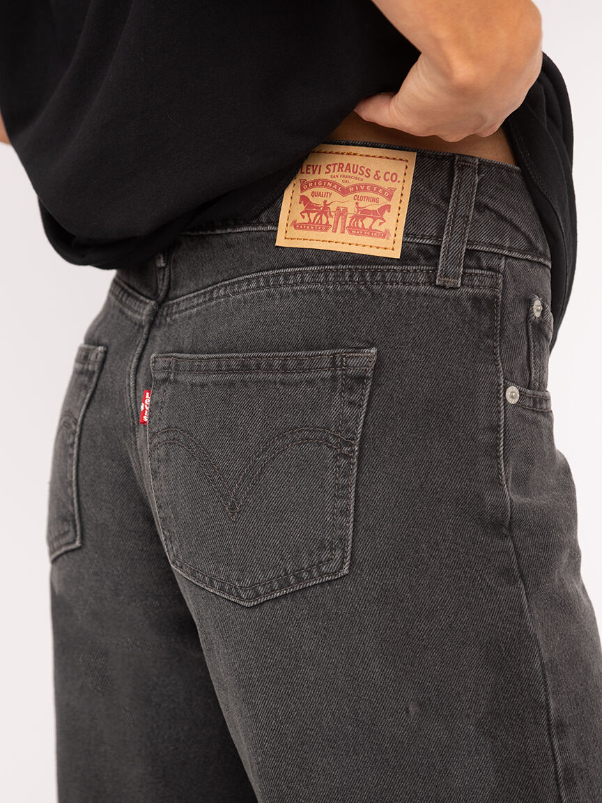 superlow loose jean washed black Image 5