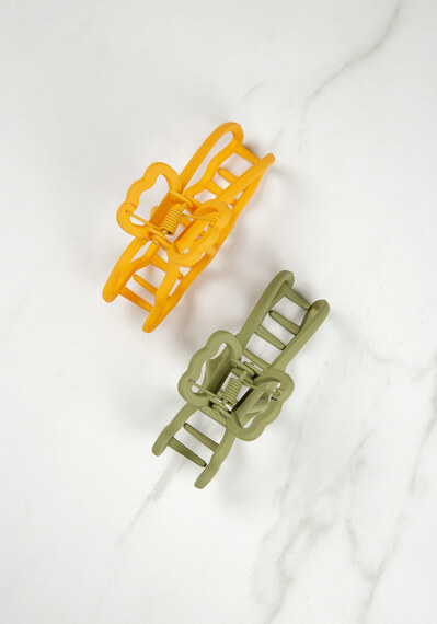 2 pack hair claw clip Image 3