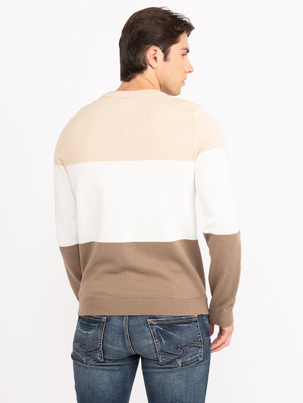 barrett striped crewneck sweater Image 4