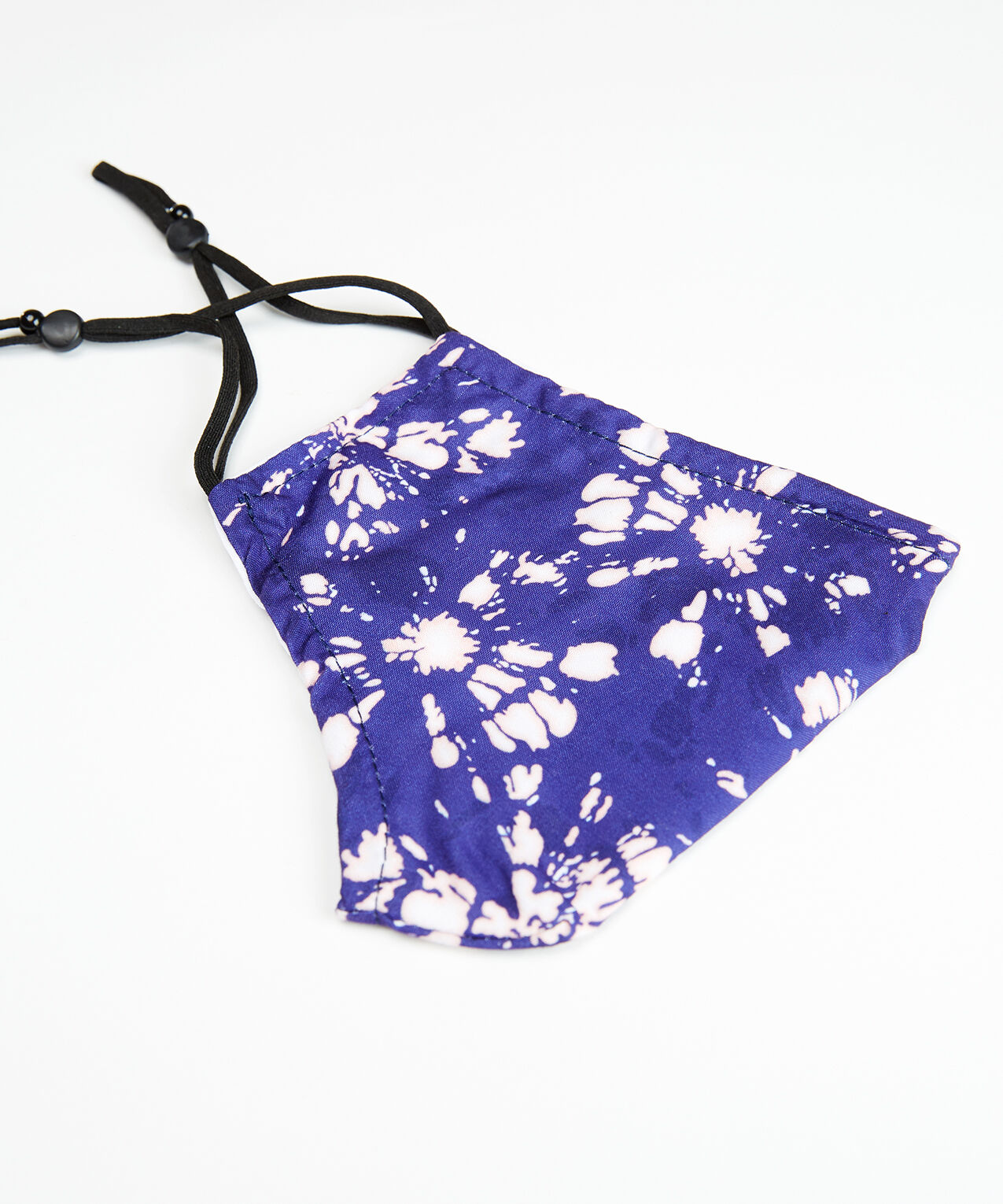 bleached tie dye face mask  Image 2