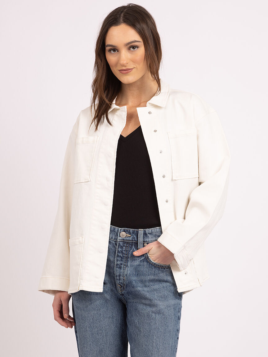 nevaeh chore jacket ecru Image 4