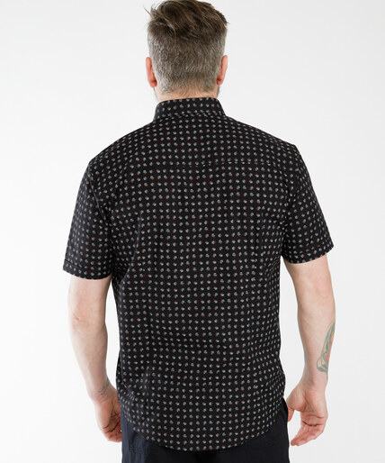 short sleeve printed shirt Image 3