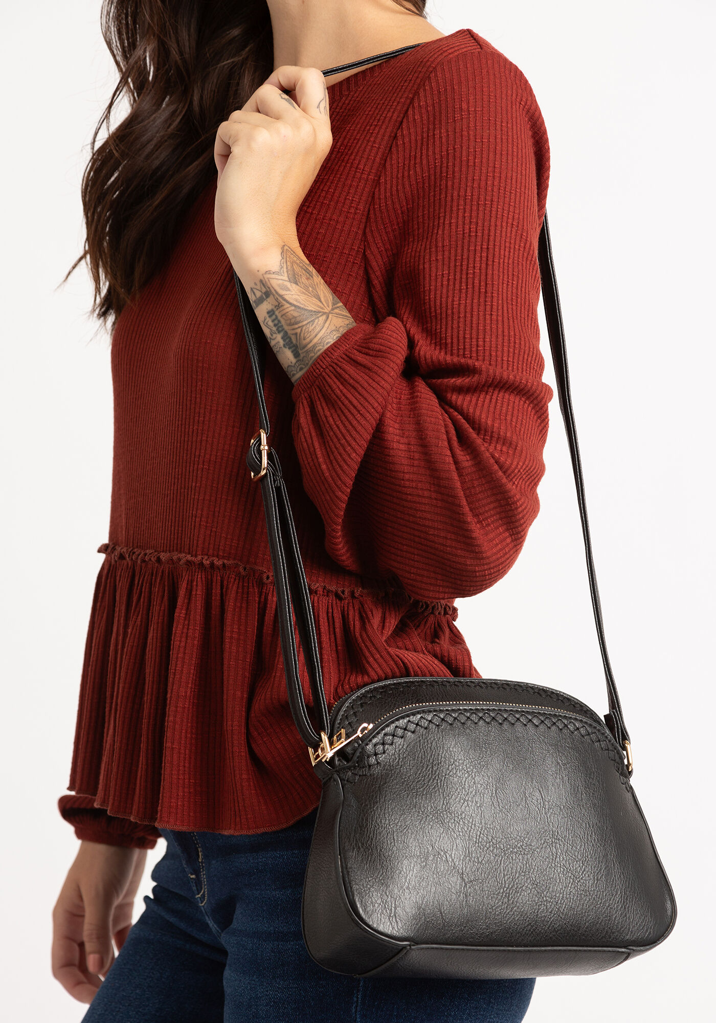 crossbody zipper bag Image 1