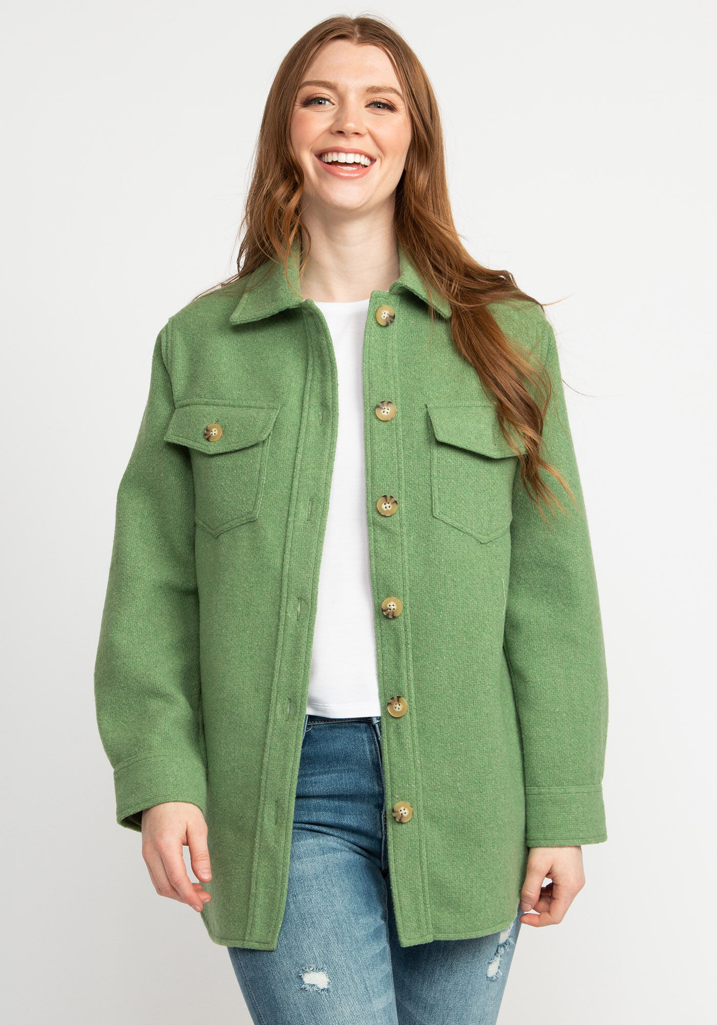 sutton spring shacket Image 1