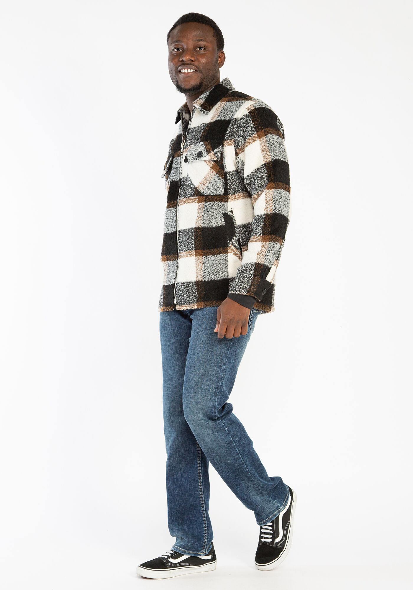 plaid shirt jacket Image 3