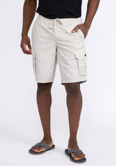 johnny pull on ripstop cargo shorts Image 1