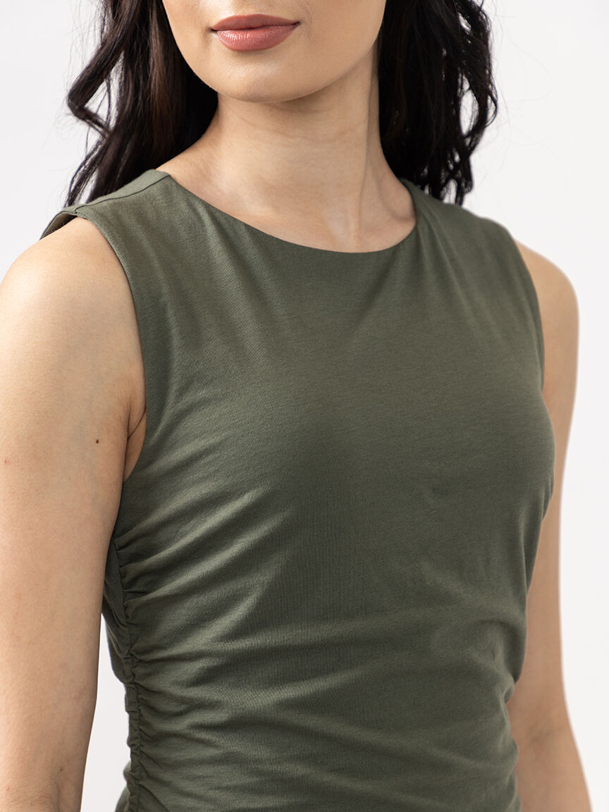 linnea crew neck mini dress